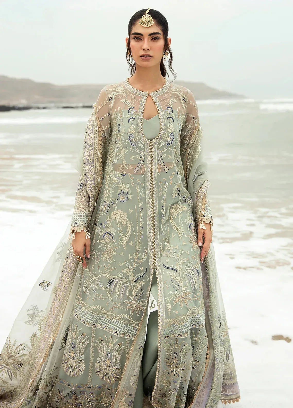 Dastangoi by Afrozeh Wedding Formals 3Pc Suit AWE-08 Shanzay - Aqsa Fabrics