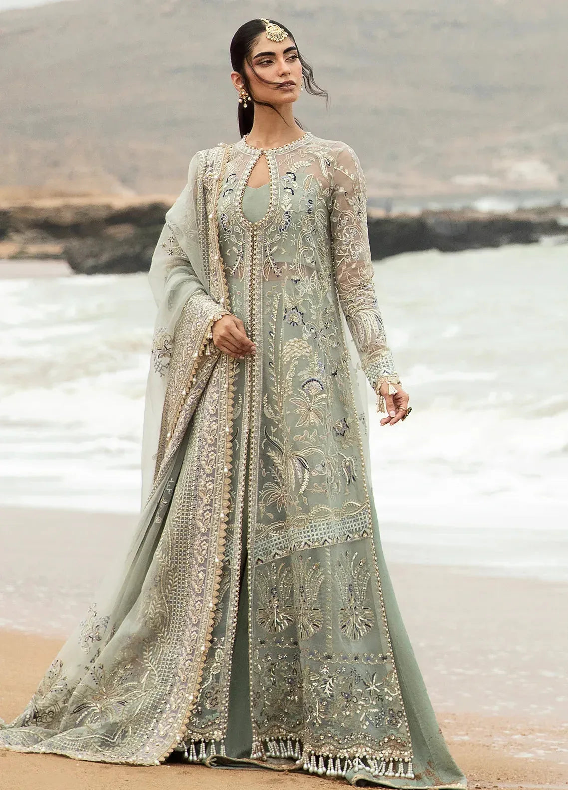 Dastangoi by Afrozeh Wedding Formals 3Pc Suit AWE-08 Shanzay - Aqsa Fabrics