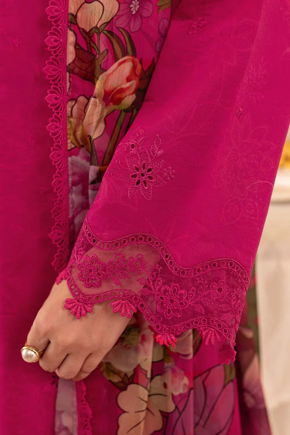 Farasha | Printed Essentials | Aster - Aqsa Fabrics