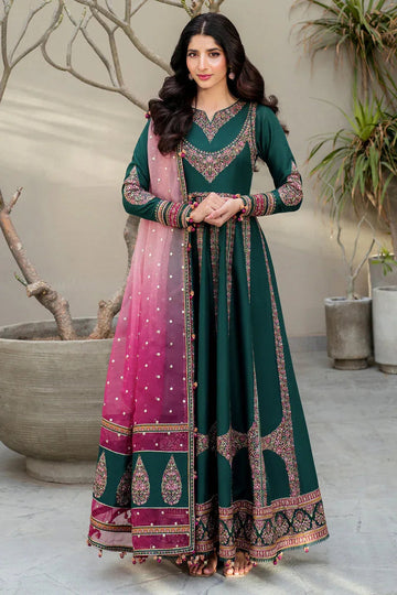 Jazmin | Shahkaar Luxury Lawn 25 | SL25-D1 - Aqsa Fabrics