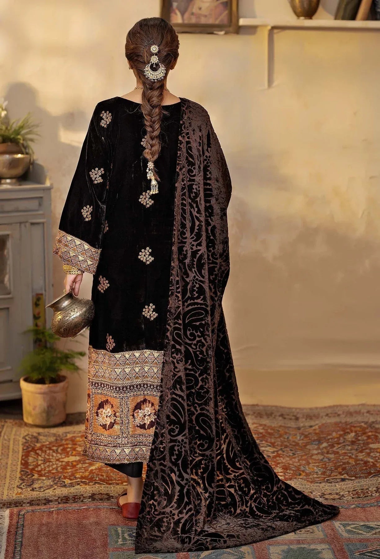 Adans Libas | Plachi Luxury Formals 24 | PLACHI 4445 - Aqsa Fabrics