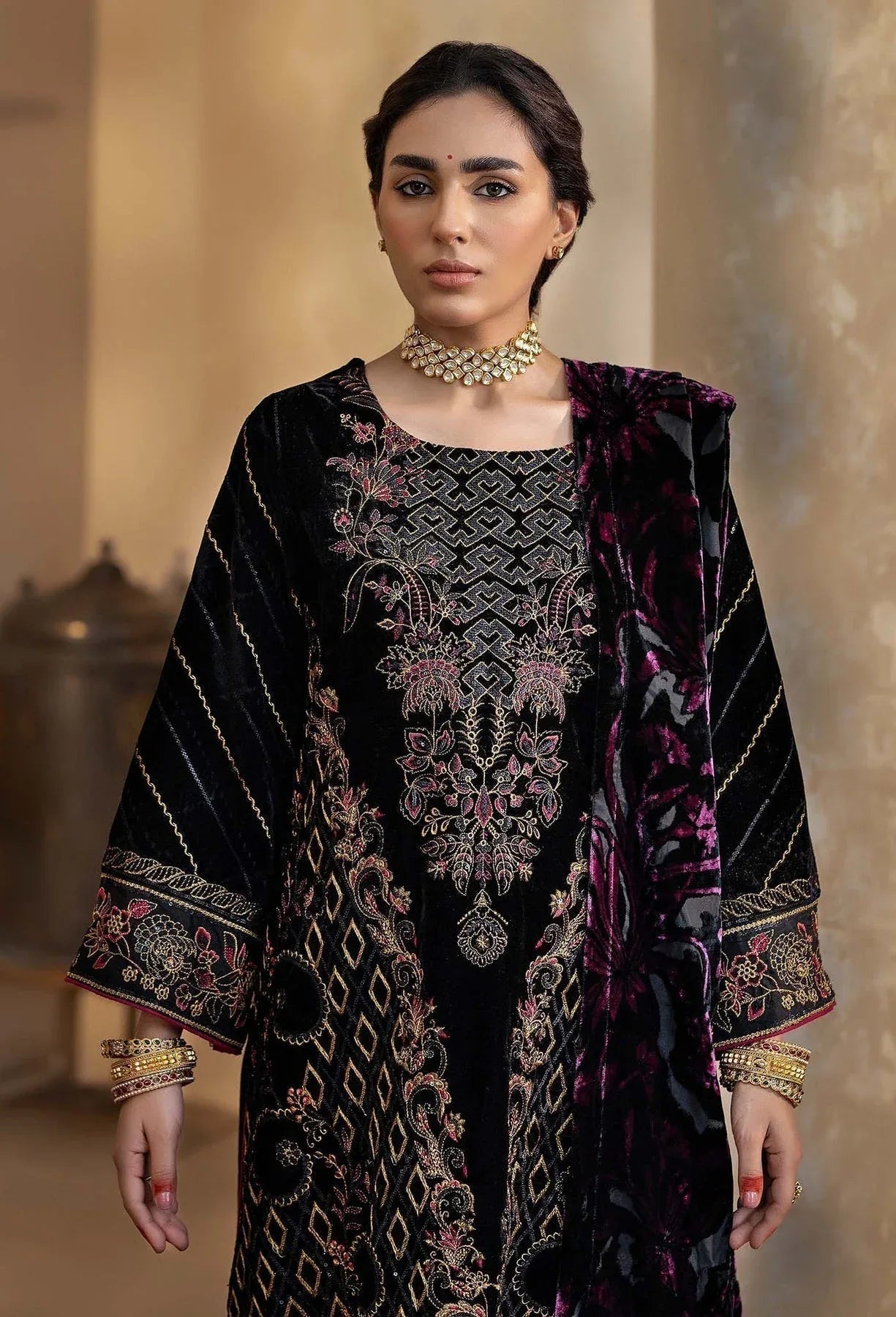 Adans Libas | Plachi Luxury Formals 24 | PLACHI 4447 - Aqsa Fabrics