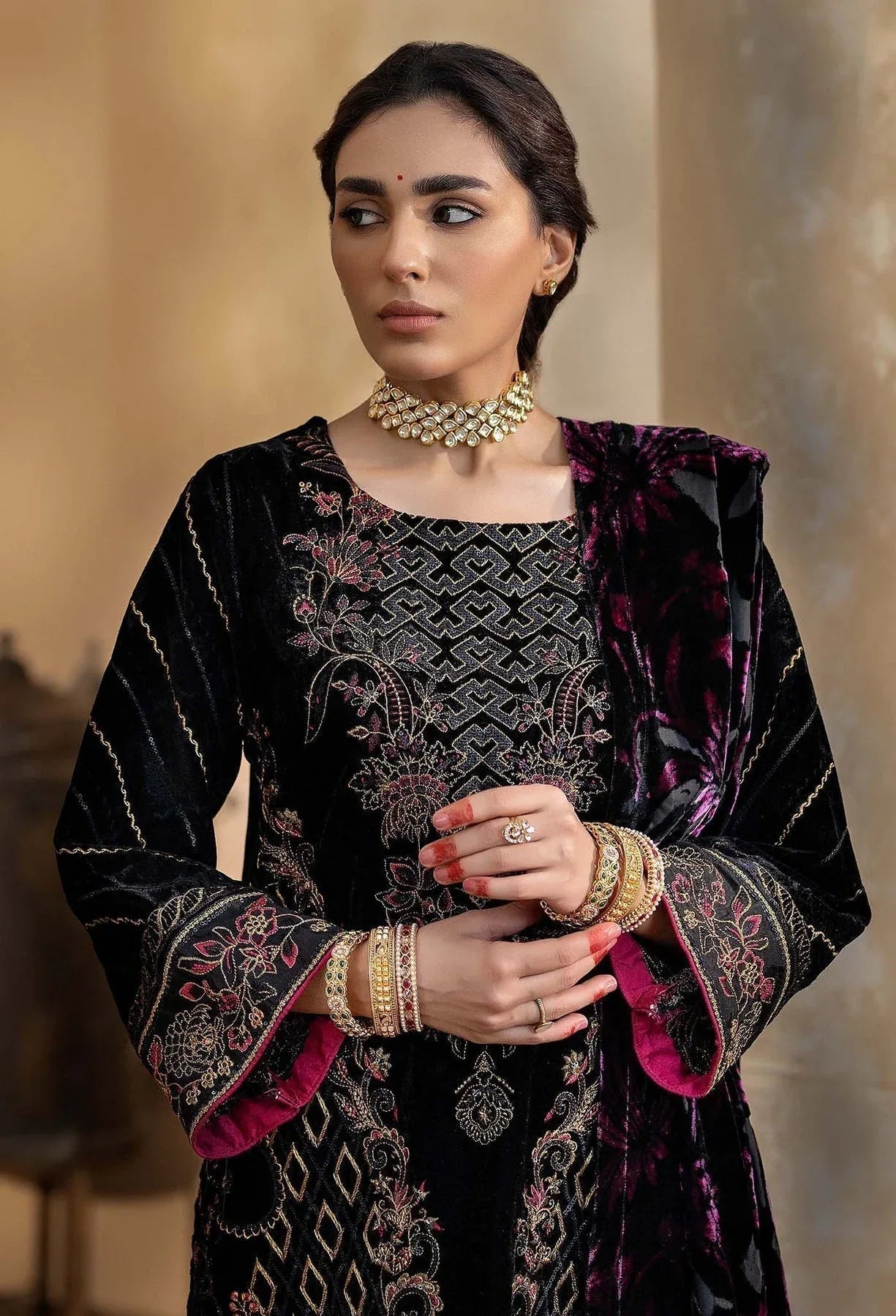 Adans Libas | Plachi Luxury Formals 24 | PLACHI 4447 - Aqsa Fabrics
