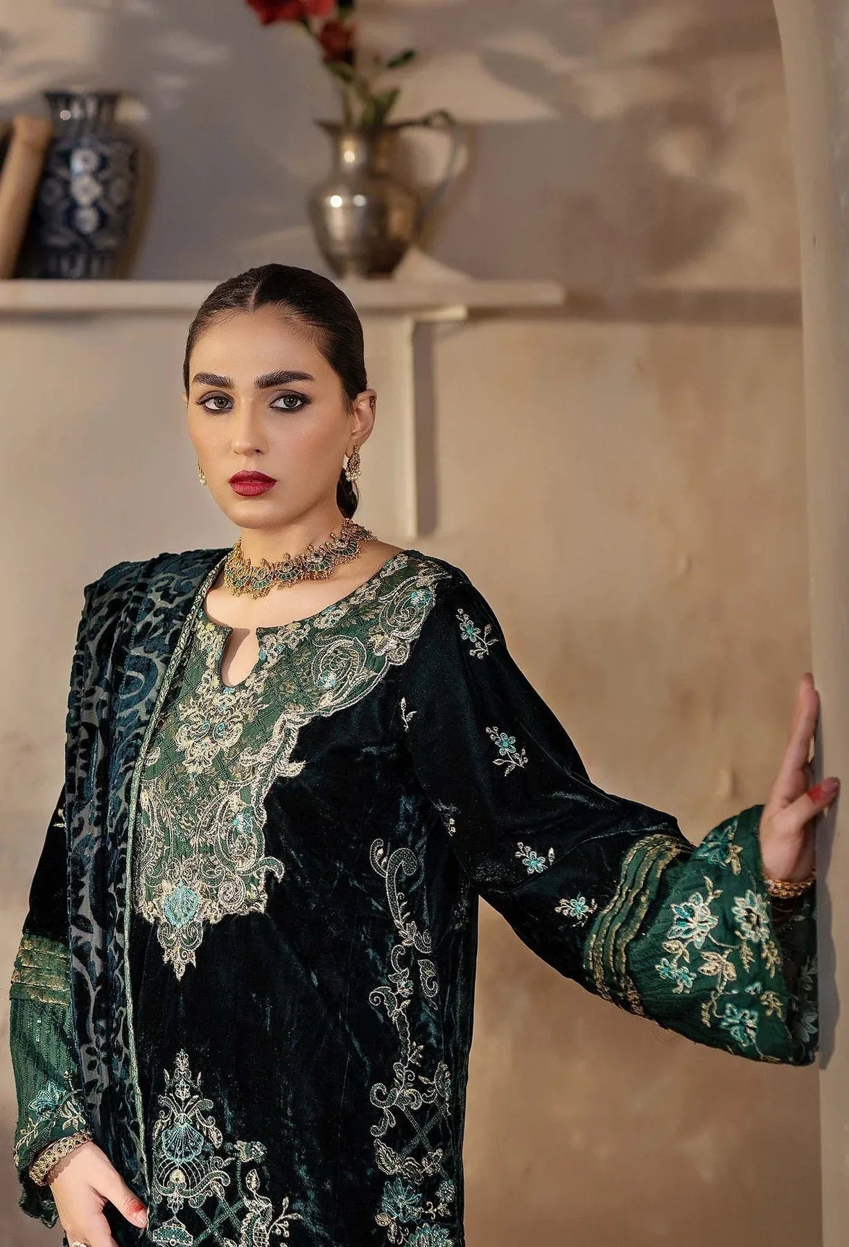 Adans Libas | Plachi Luxury Formals 24 | PLACHI 4444 - Aqsa Fabrics