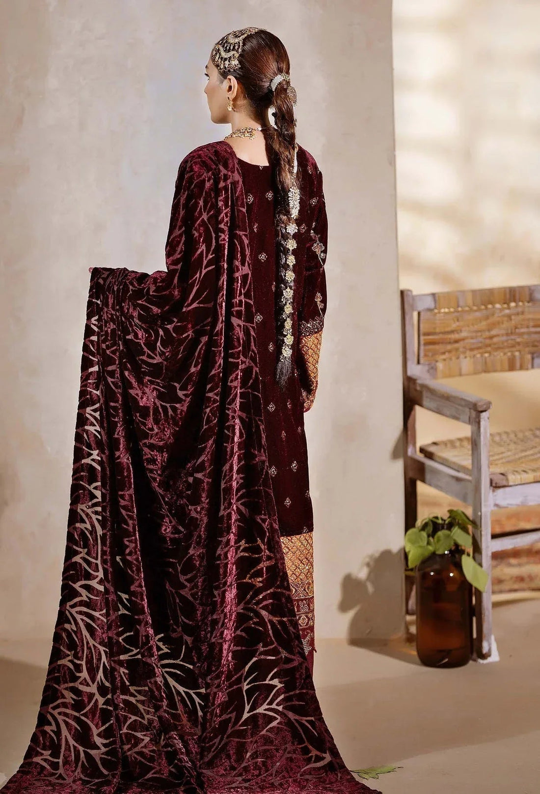 Adans Libas | Plachi Luxury Formals 24 | PLACHI 4449 - Aqsa Fabrics