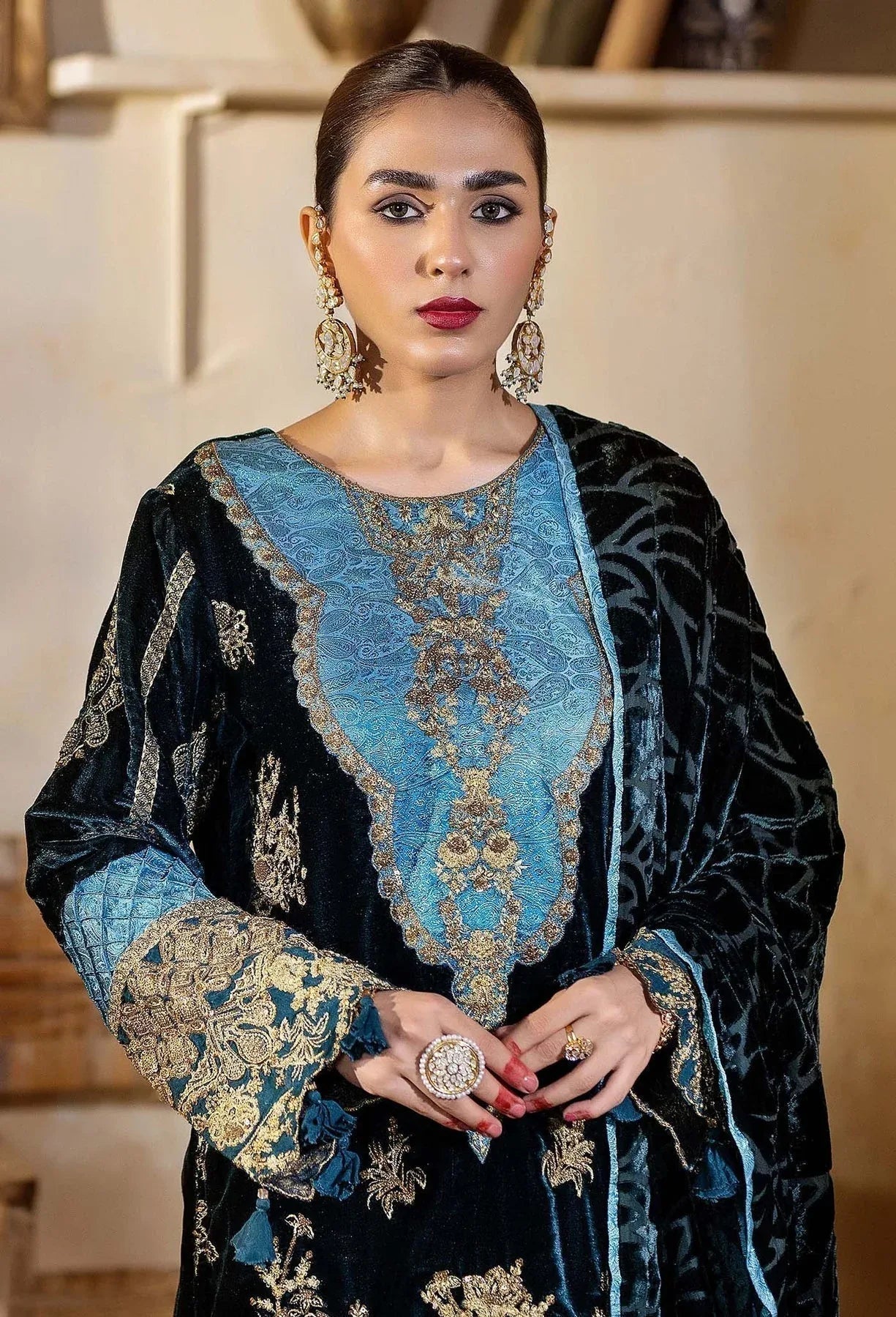 Adans Libas | Plachi Luxury Formals 24 | PLACHI 4446 - Aqsa Fabrics