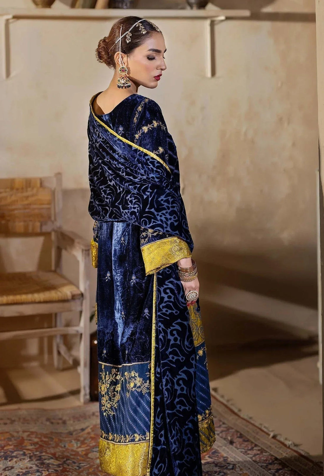 Adans Libas | Plachi Luxury Formals 24 | PLACHI 4448 - Aqsa Fabrics