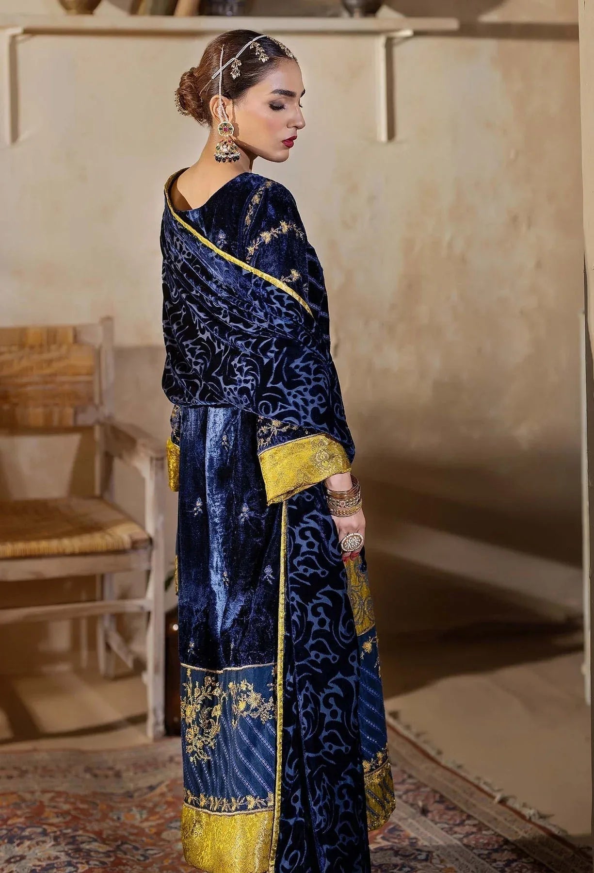 Adans Libas | Plachi Luxury Formals 24 | PLACHI 4448 - Aqsa Fabrics