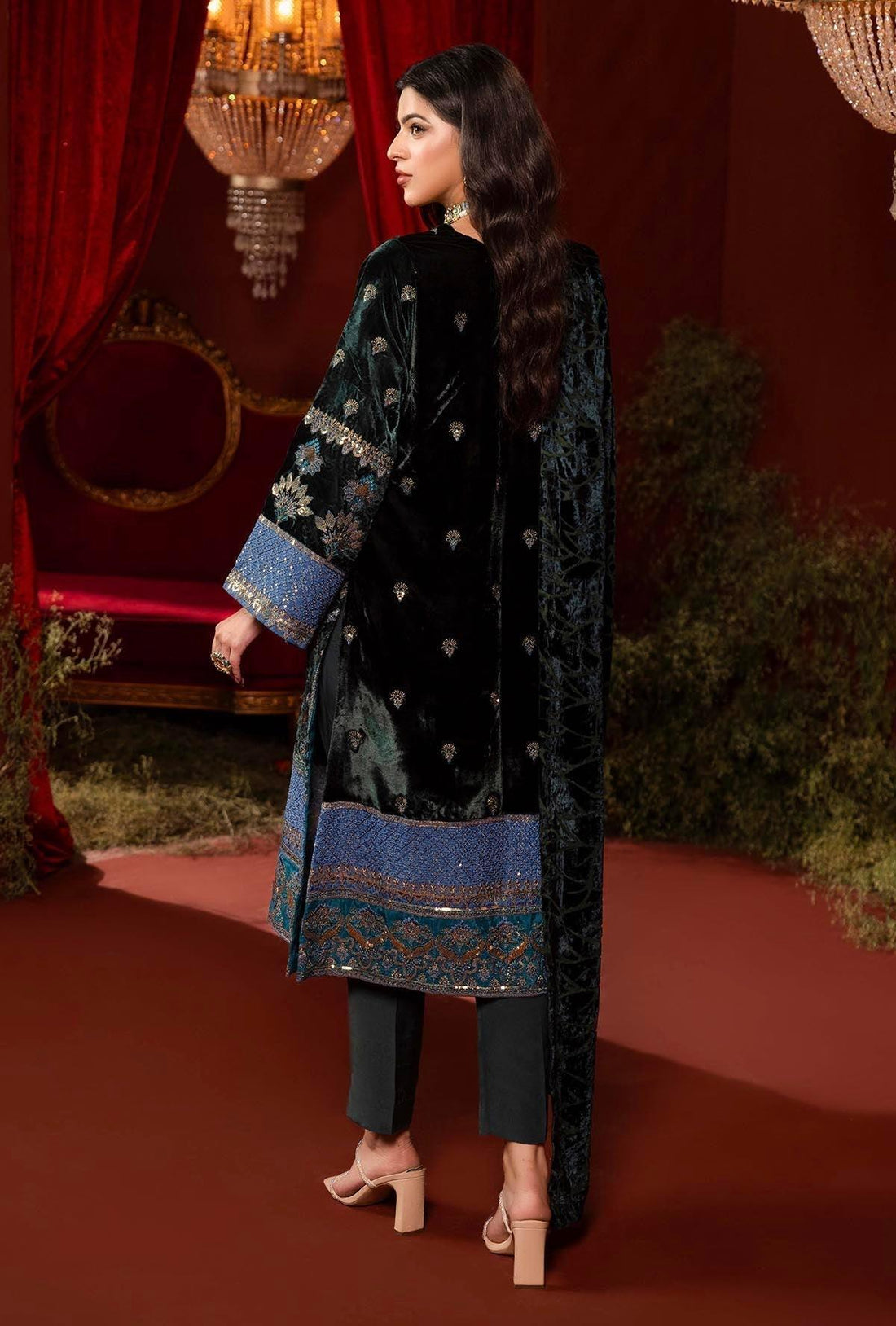 Adans Libas | Plachi Luxury Formals 24 | PLACHI 1411 - Aqsa Fabrics