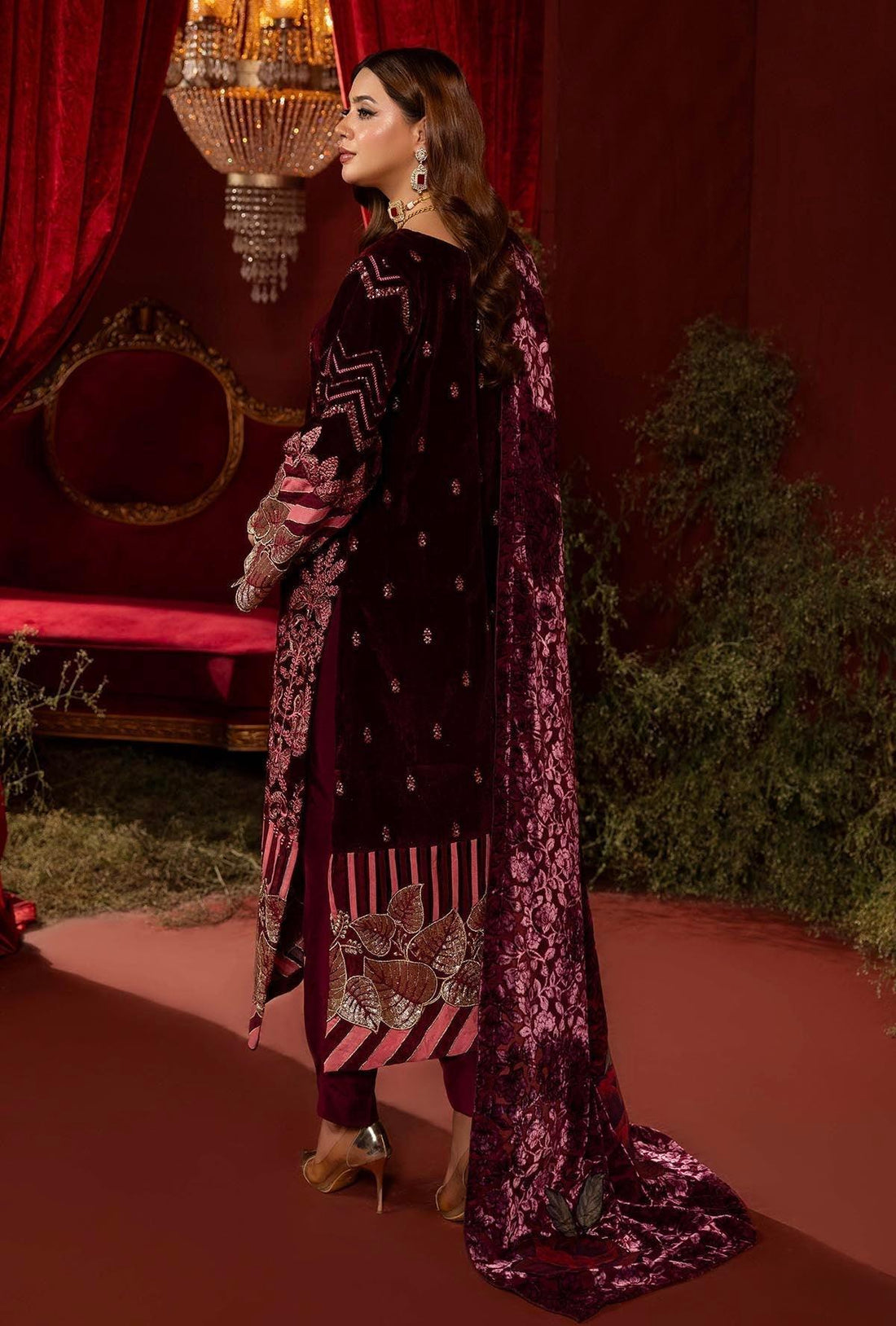 Adans Libas | Plachi Luxury Formals 24 | PLACHI 1412 - Aqsa Fabrics