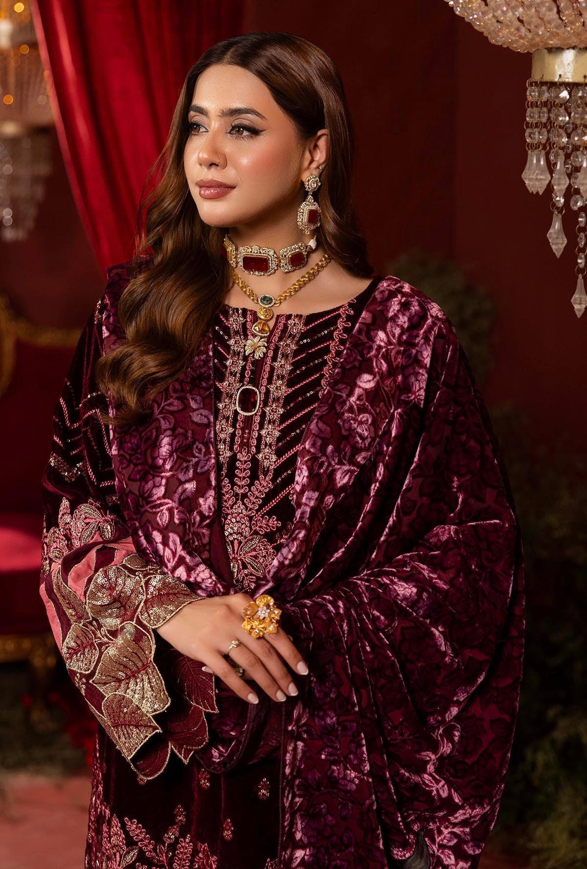 Adans Libas | Plachi Luxury Formals 24 | PLACHI 1412 - Aqsa Fabrics