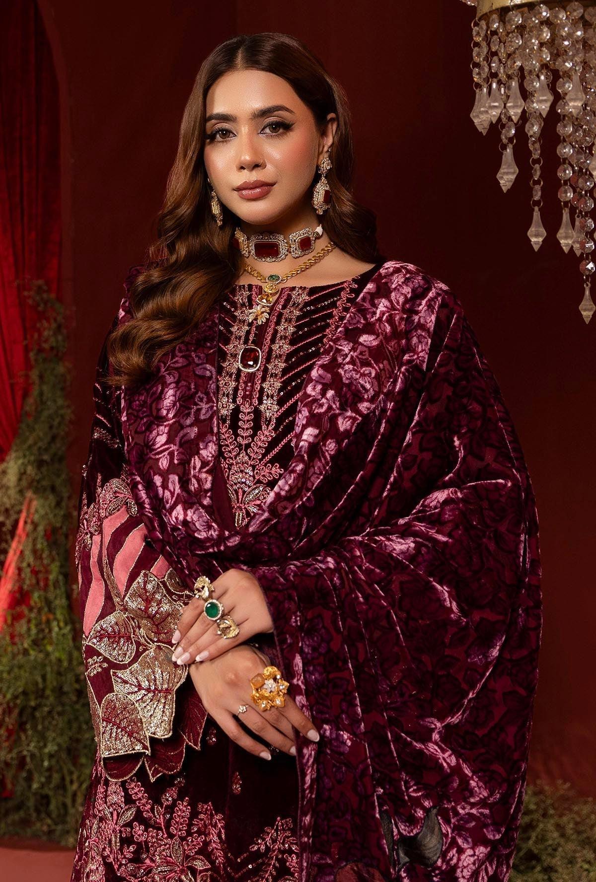 Adans Libas | Plachi Luxury Formals 24 | PLACHI 1412 - Aqsa Fabrics