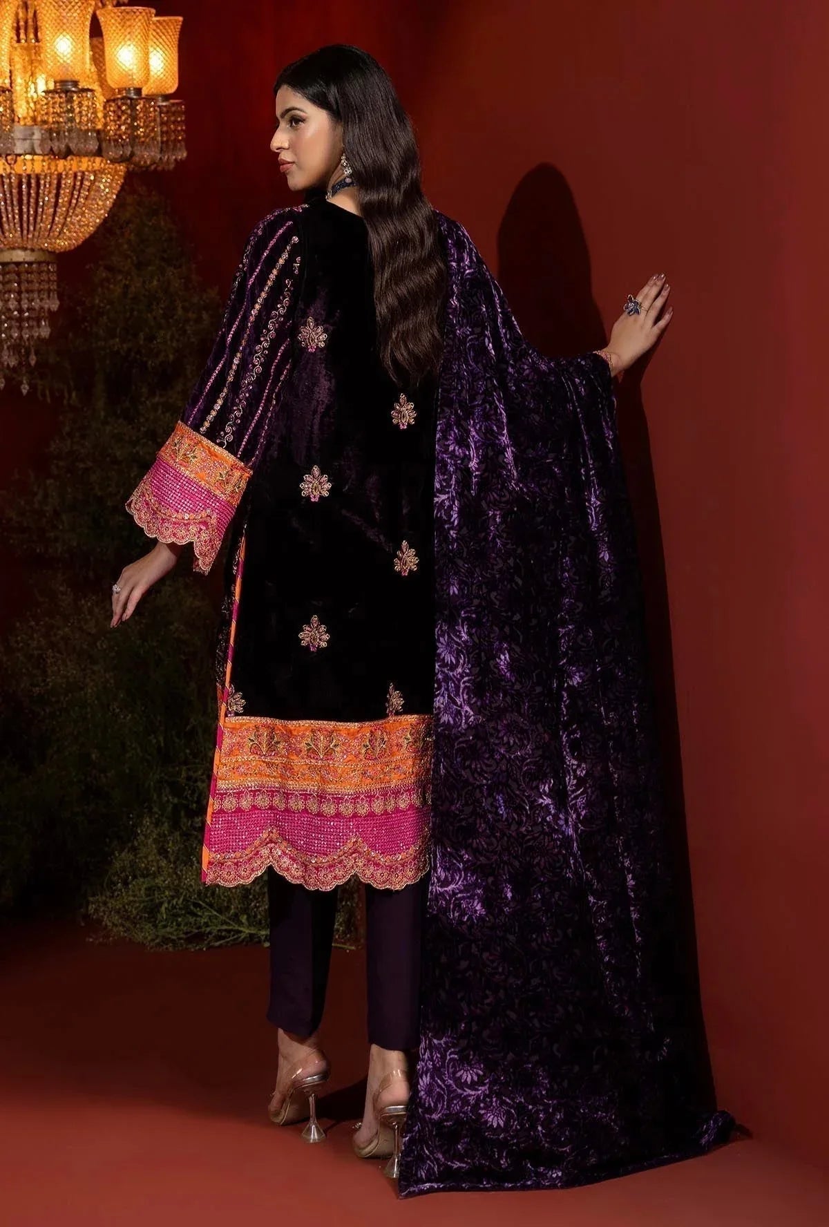 Adans Libas | Plachi Luxury Formals 24 | PLACHI 1414 - Aqsa Fabrics