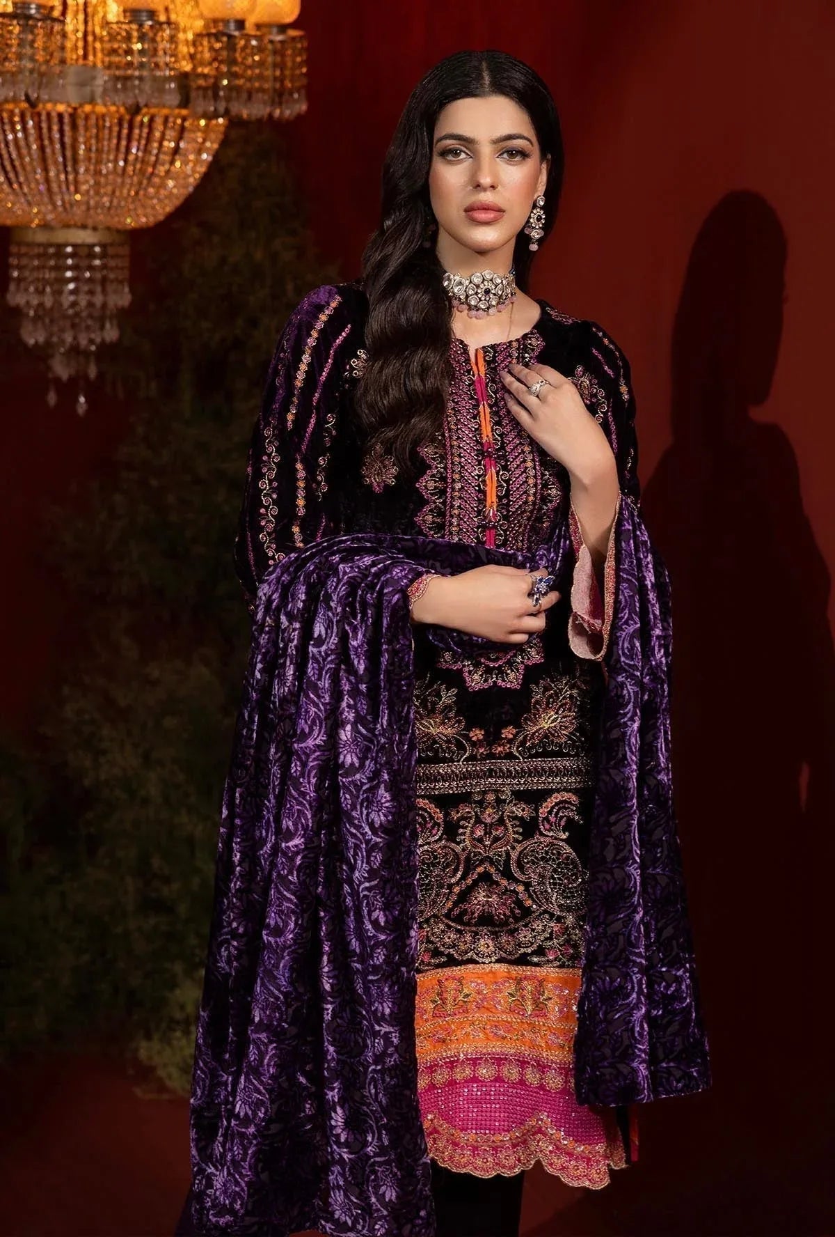 Adans Libas | Plachi Luxury Formals 24 | PLACHI 1414 - Aqsa Fabrics