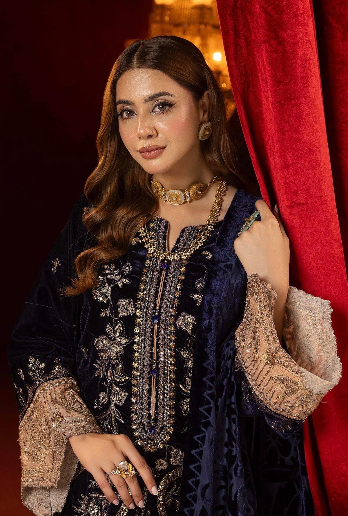 Adans Libas | Plachi Luxury Formals 24 | PLACHI 1415 - Aqsa Fabrics