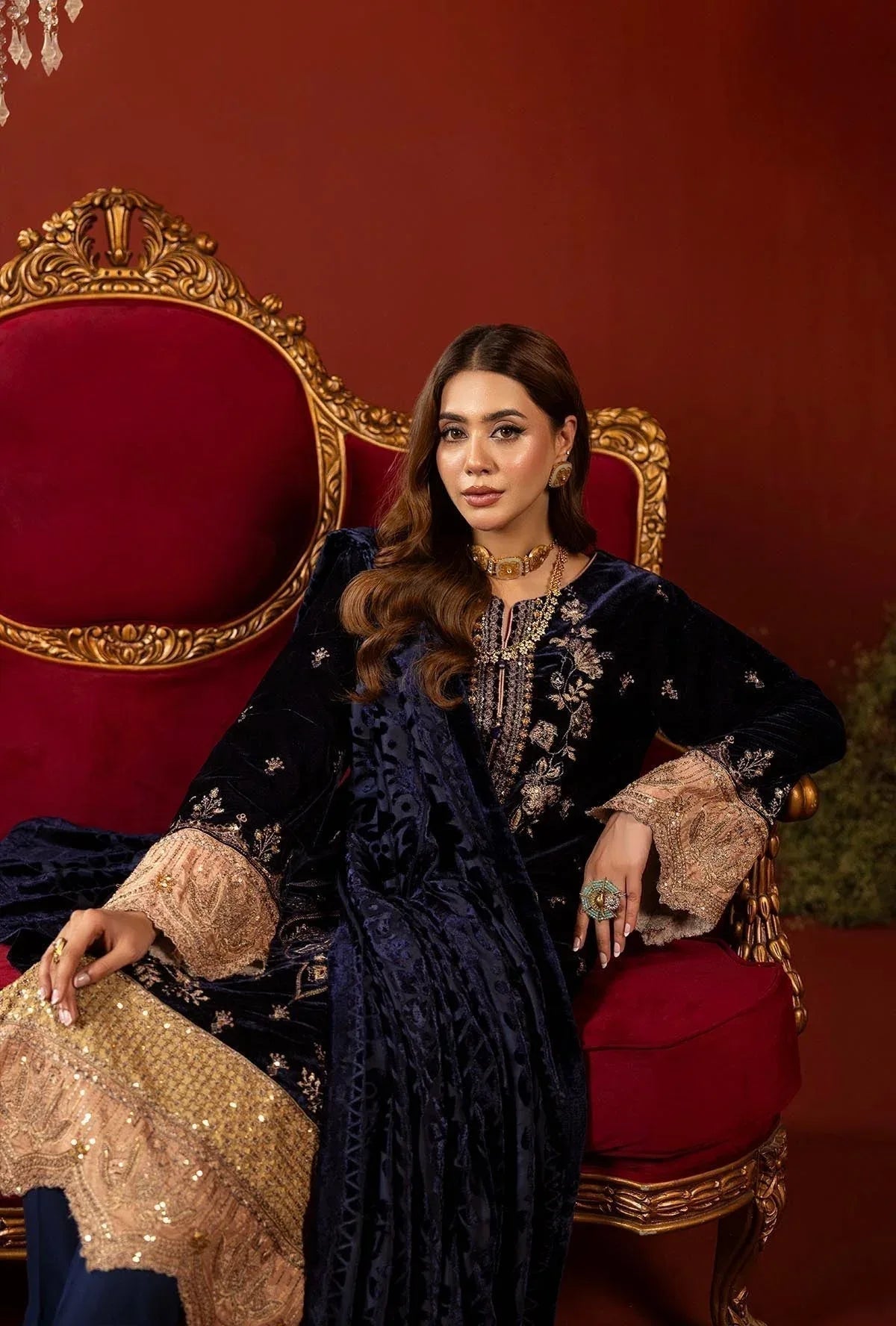 Adans Libas | Plachi Luxury Formals 24 | PLACHI 1415 - Aqsa Fabrics