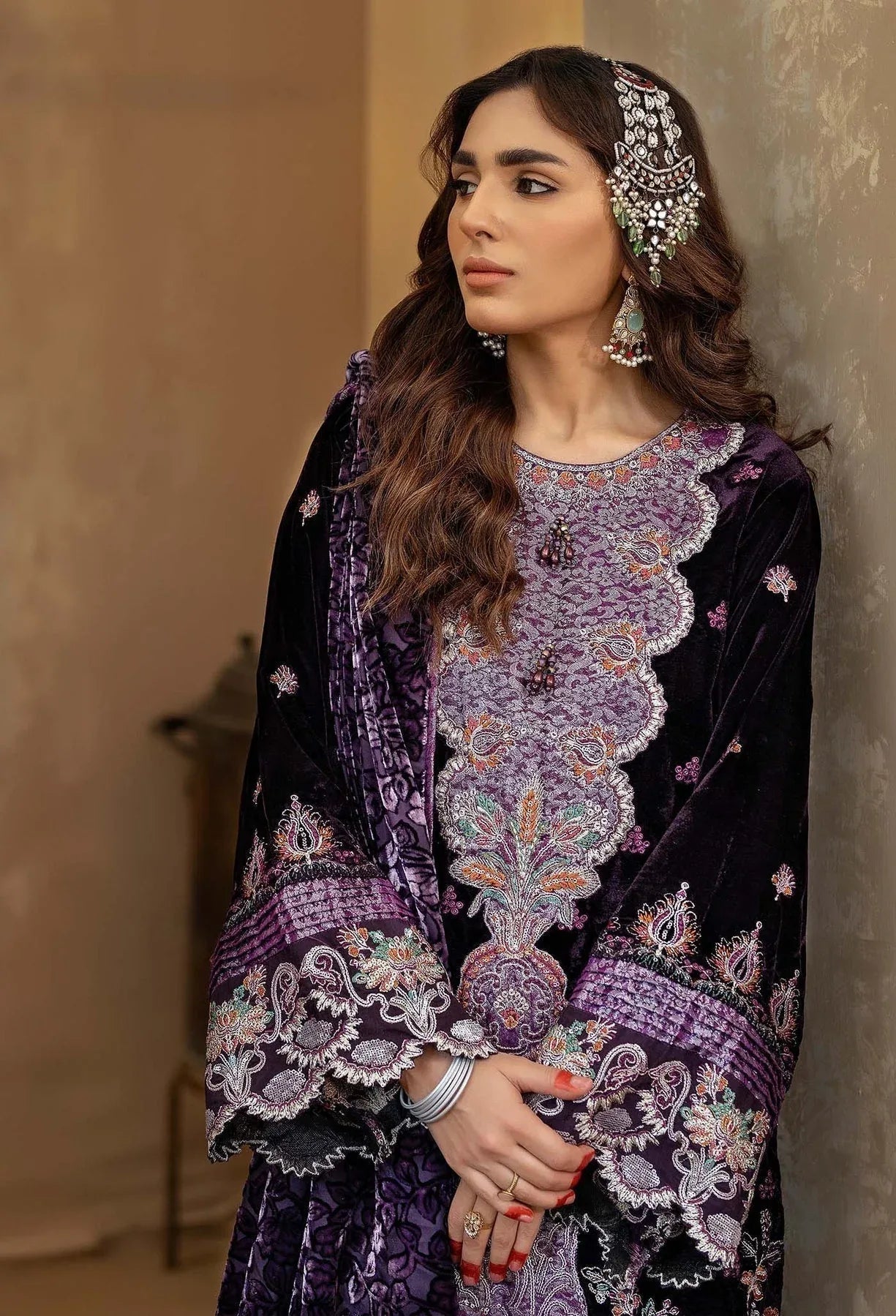 Adans Libas | Plachi Luxury Formals 24 | PLACHI 4443 - Aqsa Fabrics