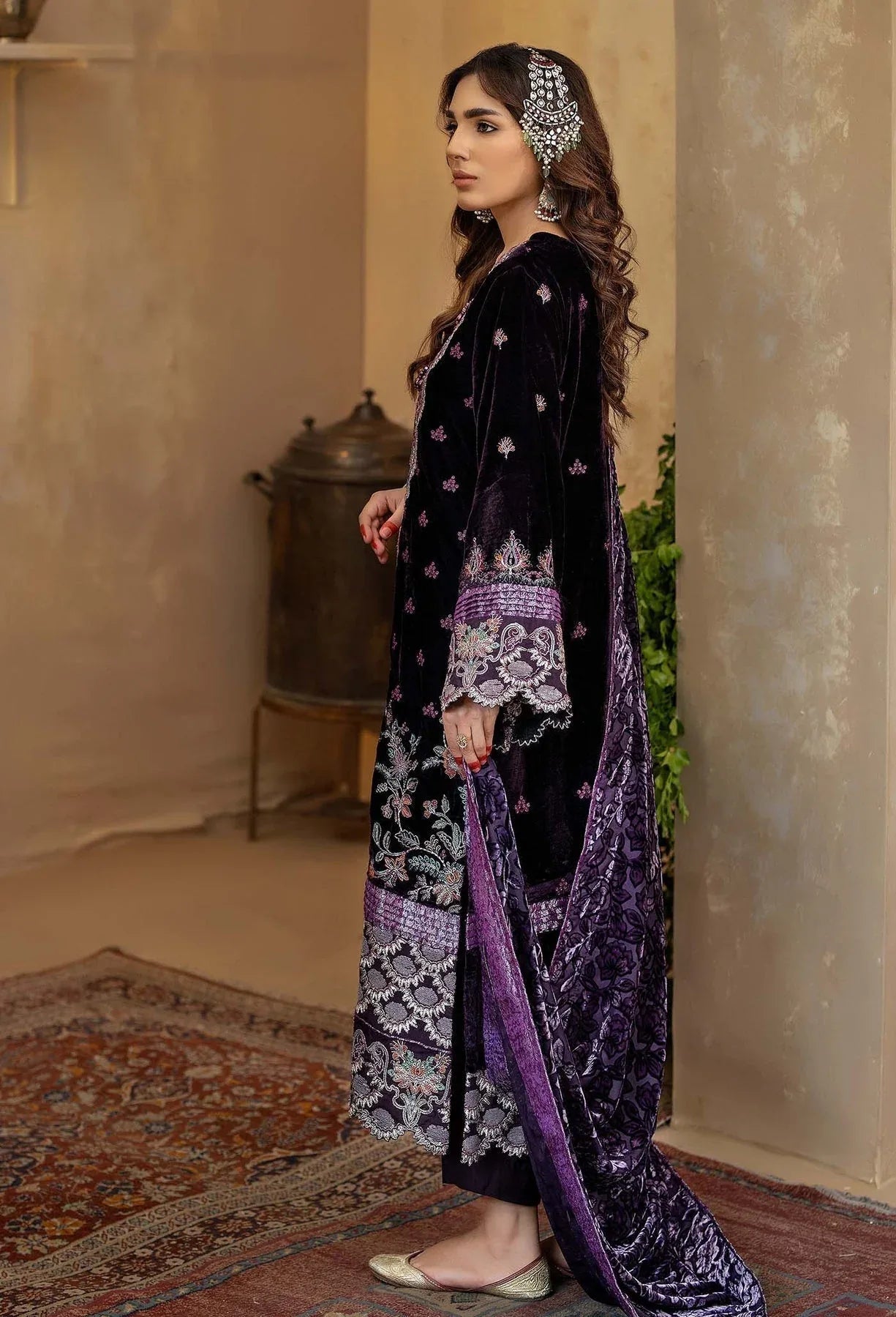 Adans Libas | Plachi Luxury Formals 24 | PLACHI 4443 - Aqsa Fabrics