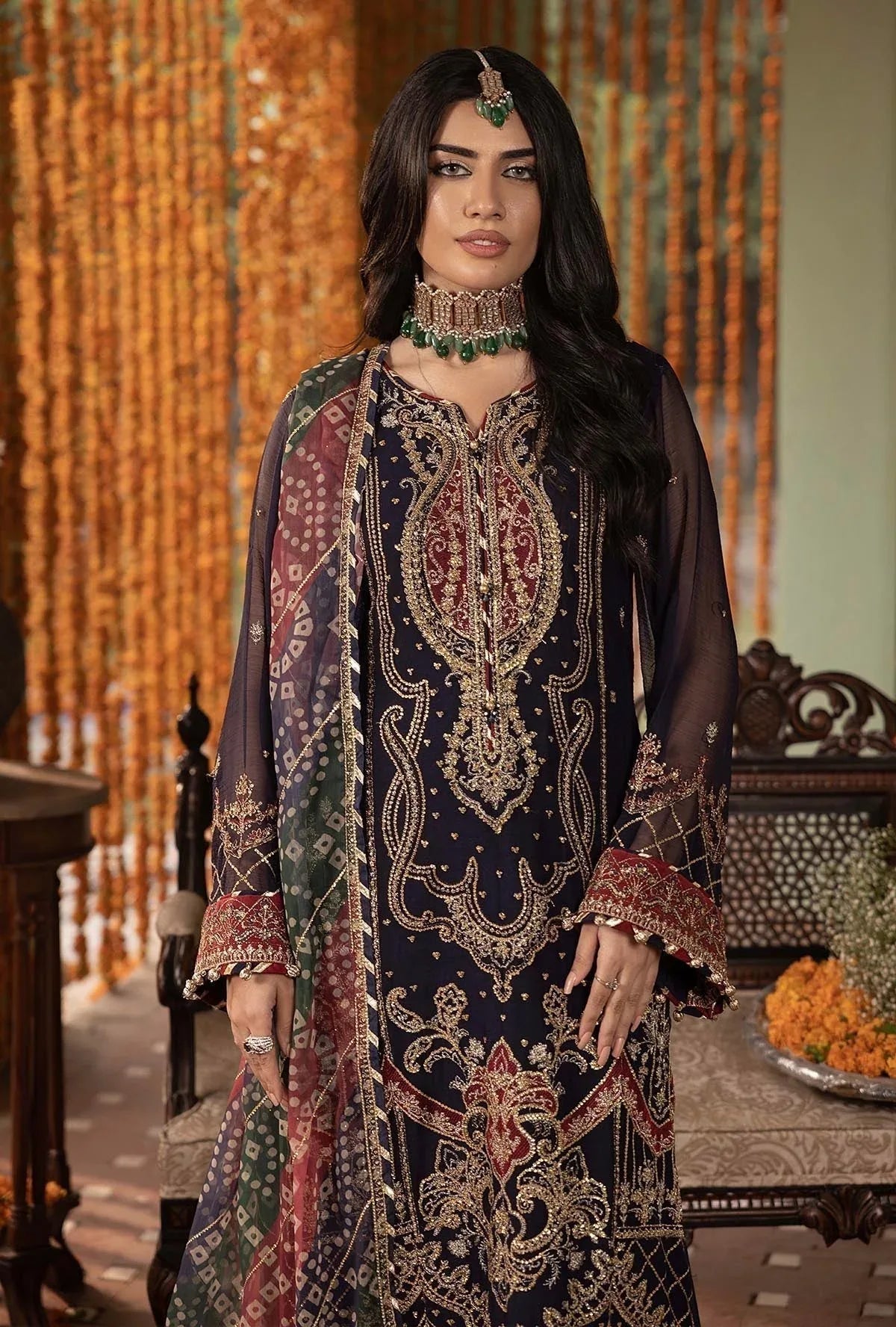Adans Libas | Rang e Mehfil Formals |   RANG-E-MEHFIL 002 - Aqsa Fabrics