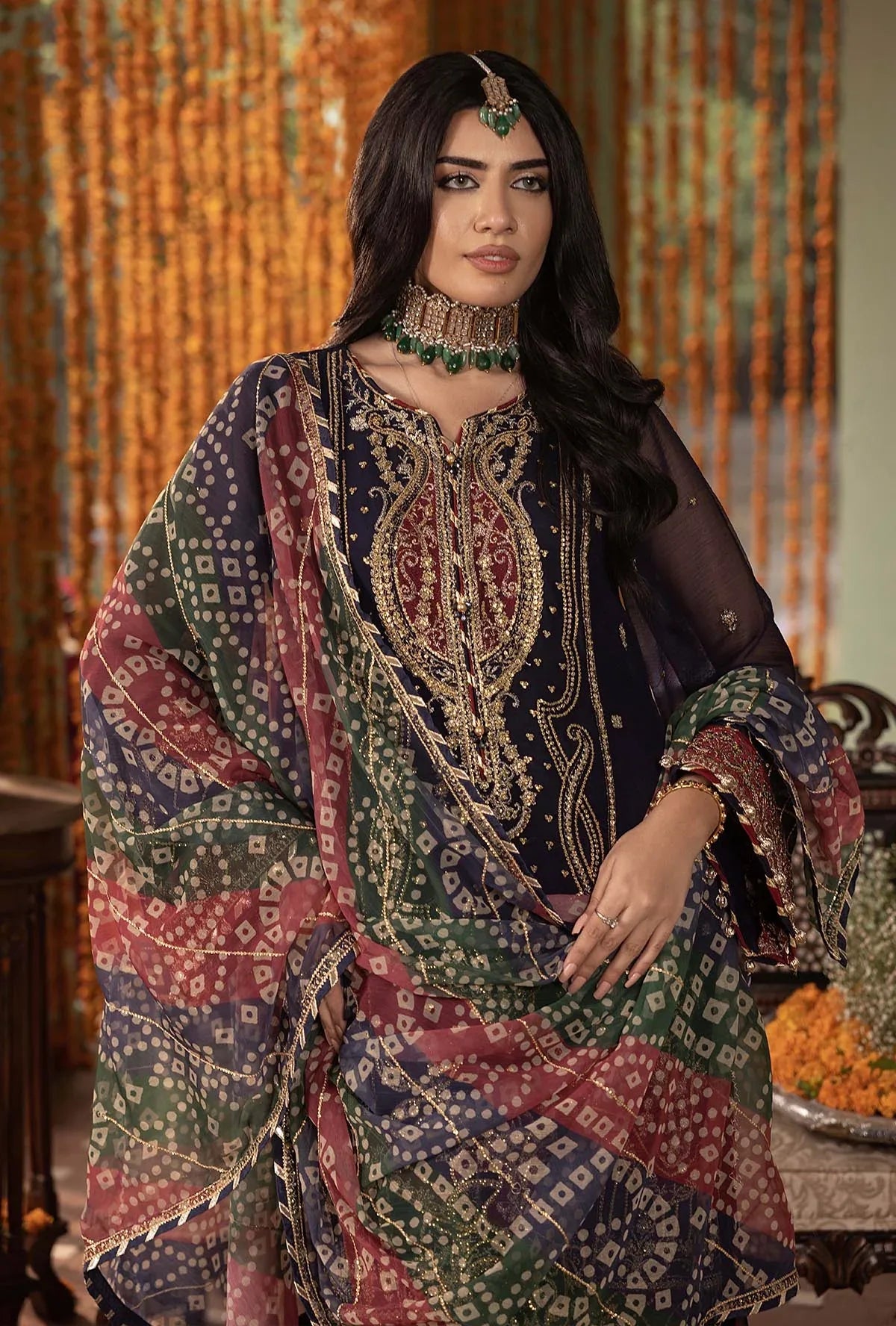 Adans Libas | Rang e Mehfil Formals |   RANG-E-MEHFIL 002 - Aqsa Fabrics