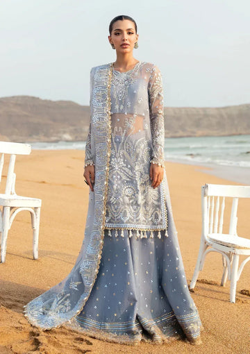 Afrozeh | Dastangoi Wedding Formal'24 | AWE-01 NASHMIA - Aqsa Fabrics
