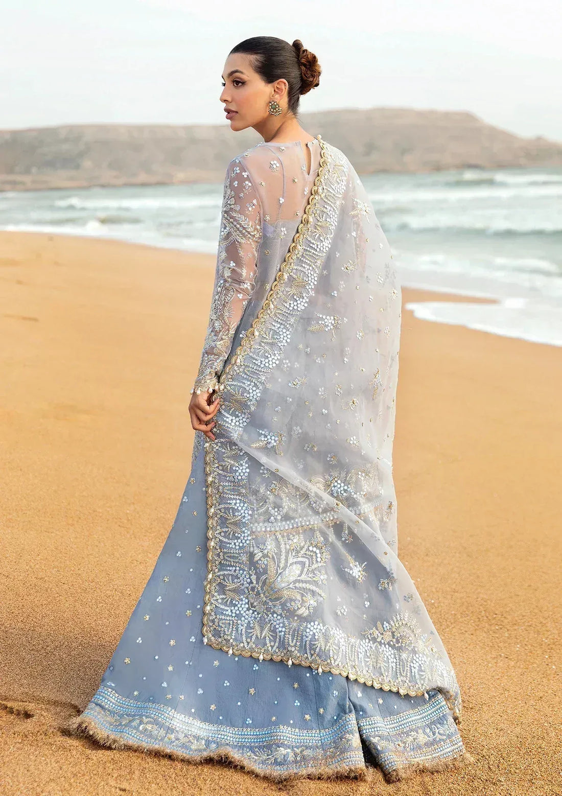 Afrozeh | Dastangoi Wedding Formal'24 | AWE-01 NASHMIA - Aqsa Fabrics