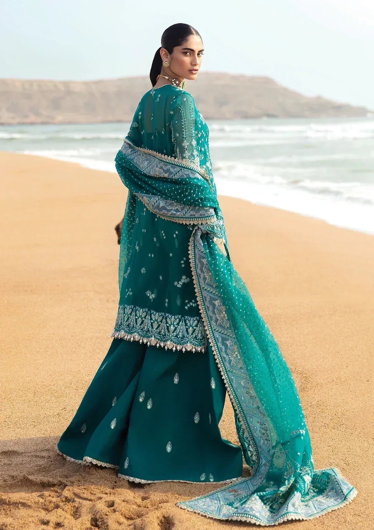 Afrozeh | Dastangoi Wedding Formal'24 | AWE-02 FIRDAUS - Aqsa Fabrics