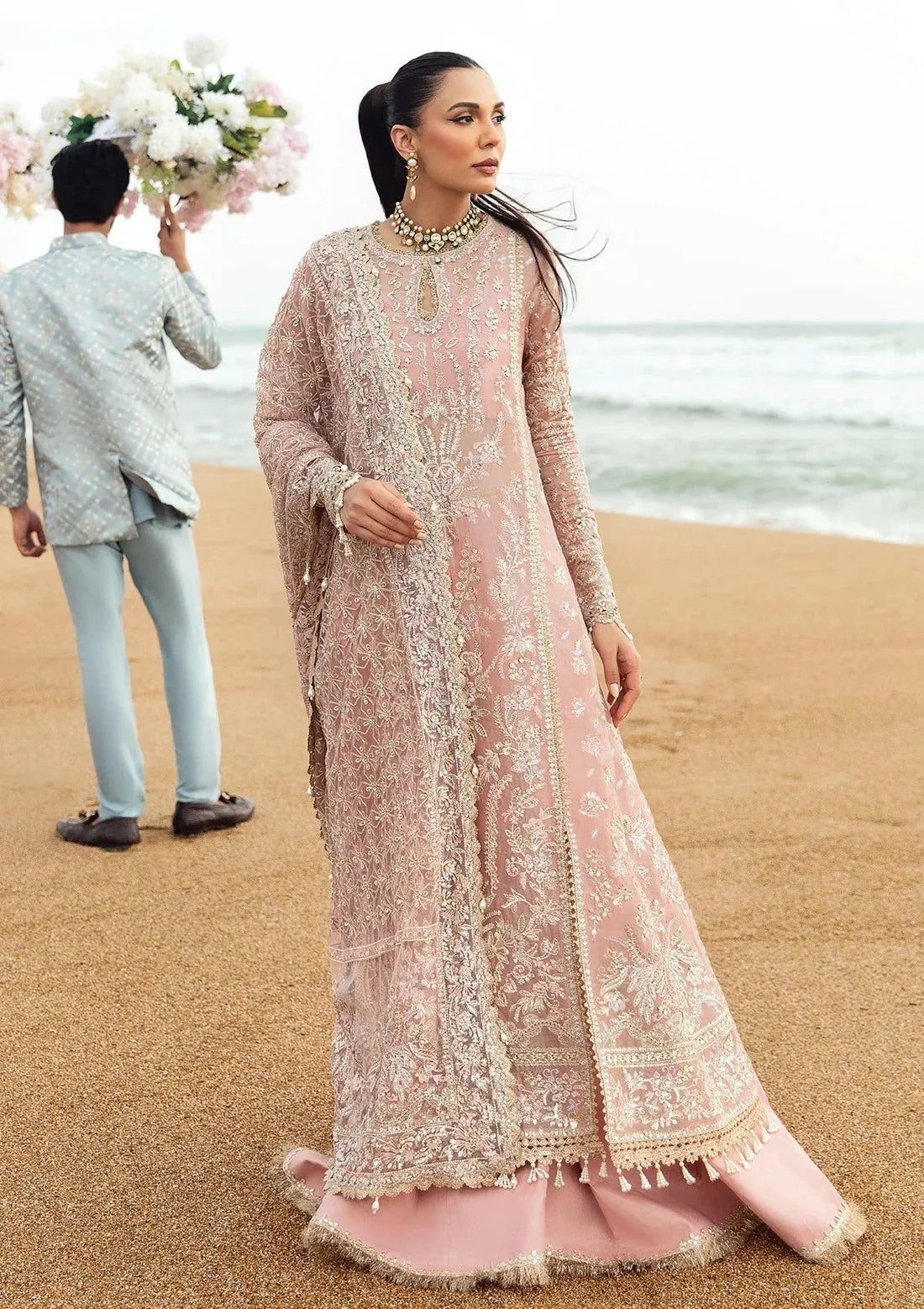 Afrozeh | Dastangoi Wedding Formal'24 | AWE-03 SHAZMA - Aqsa Fabrics