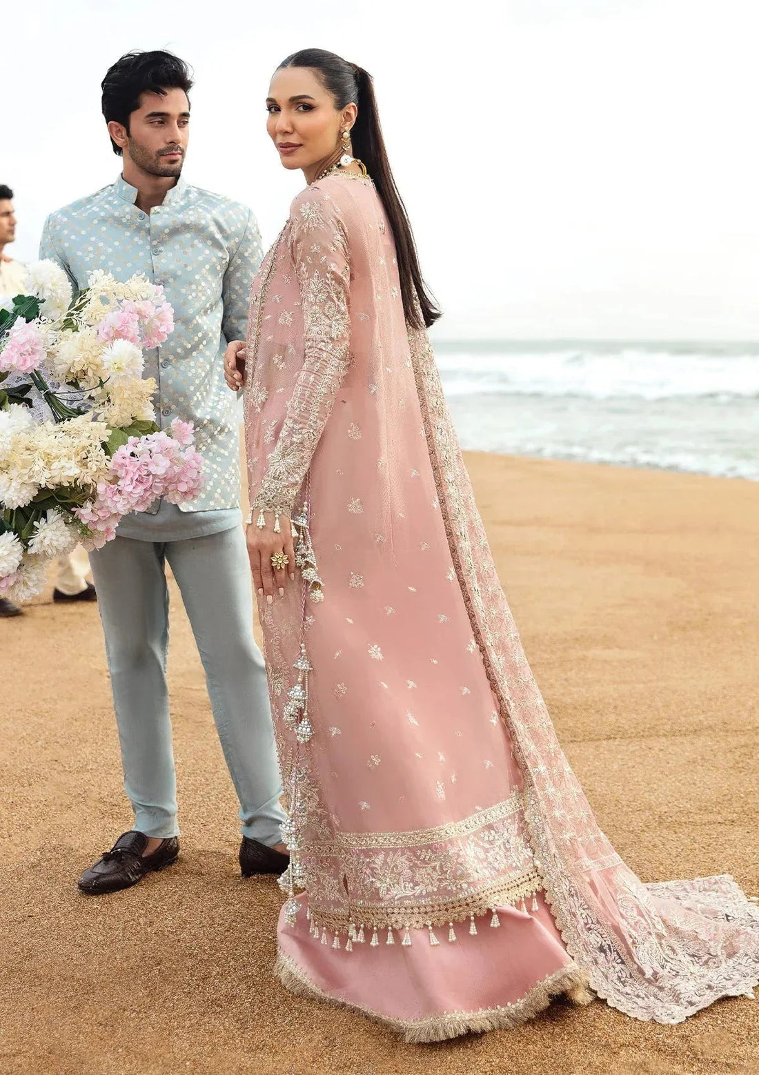 Afrozeh | Dastangoi Wedding Formal'24 | AWE-03 SHAZMA - Aqsa Fabrics