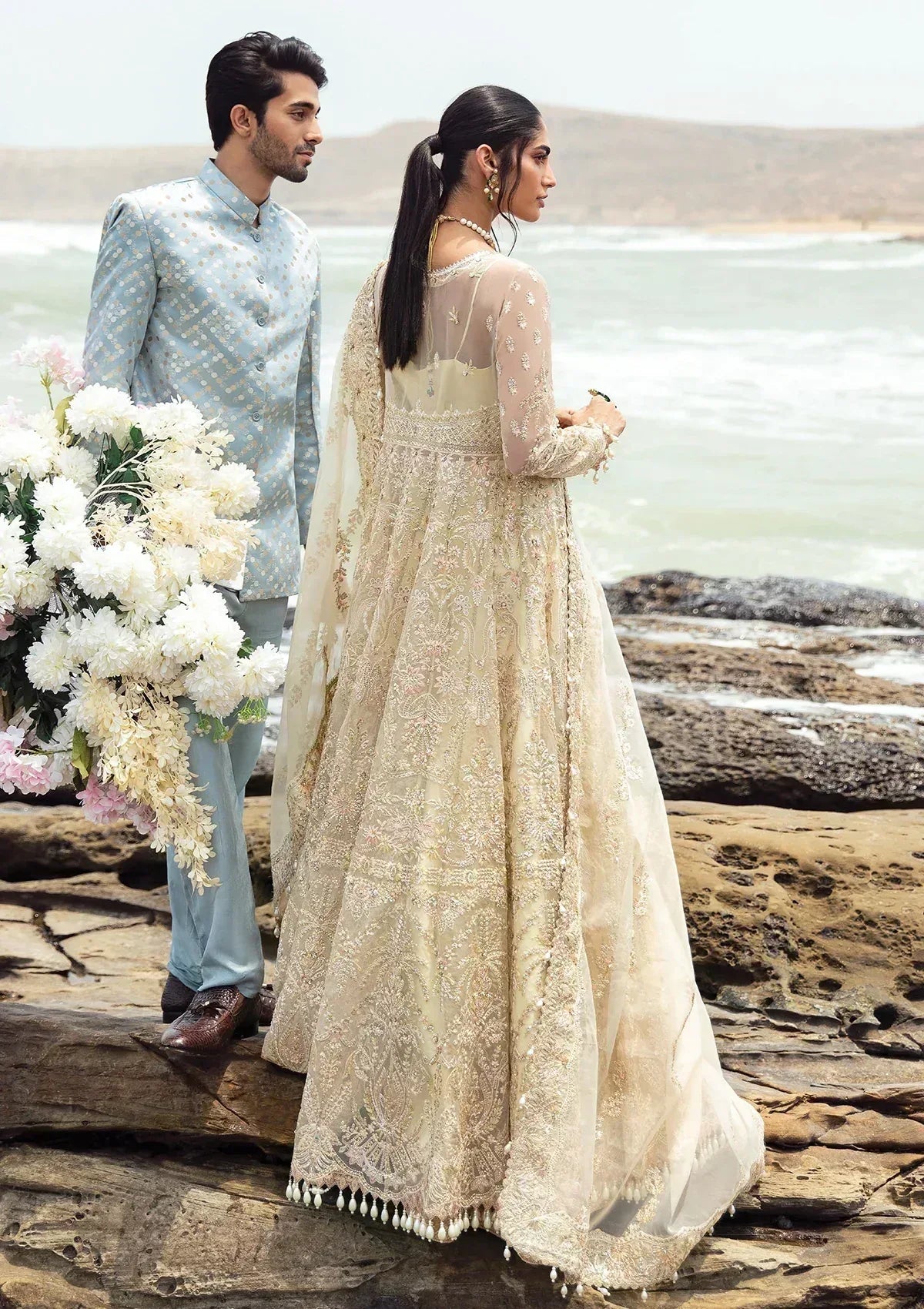 Afrozeh | Dastangoi Wedding Formal'24 | AWE-06 AROOHI - Aqsa Fabrics