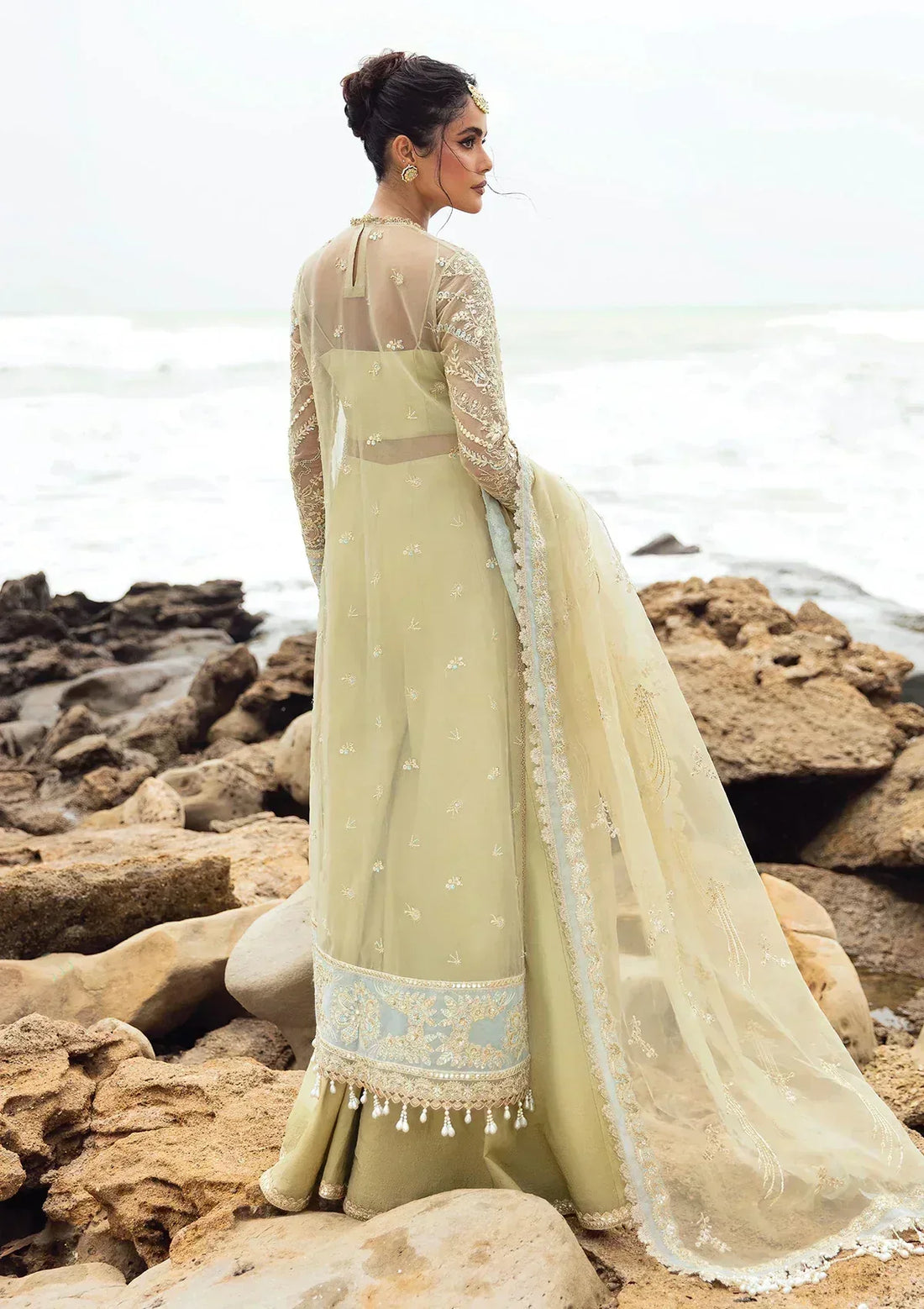 Afrozeh | Dastangoi Wedding Formal'24 | AWE-09 LEELA - Aqsa Fabrics