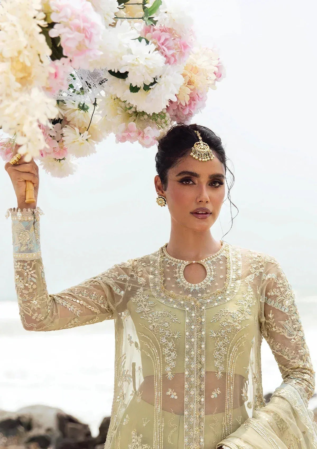 Afrozeh | Dastangoi Wedding Formal'24 | AWE-09 LEELA - Aqsa Fabrics
