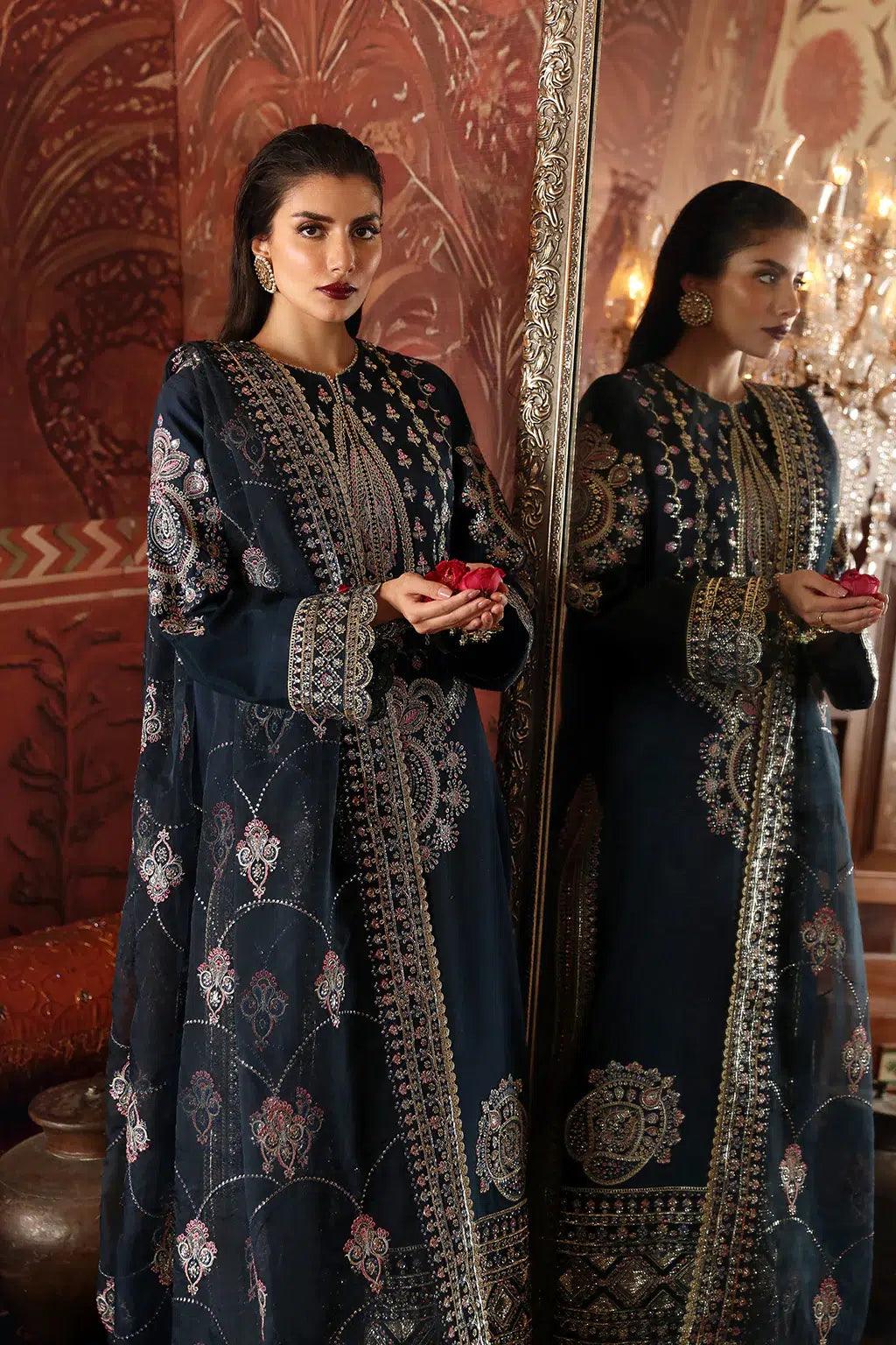 Afrozeh | Divani Silk Edit 23 | Naghma - Aqsa Fabrics