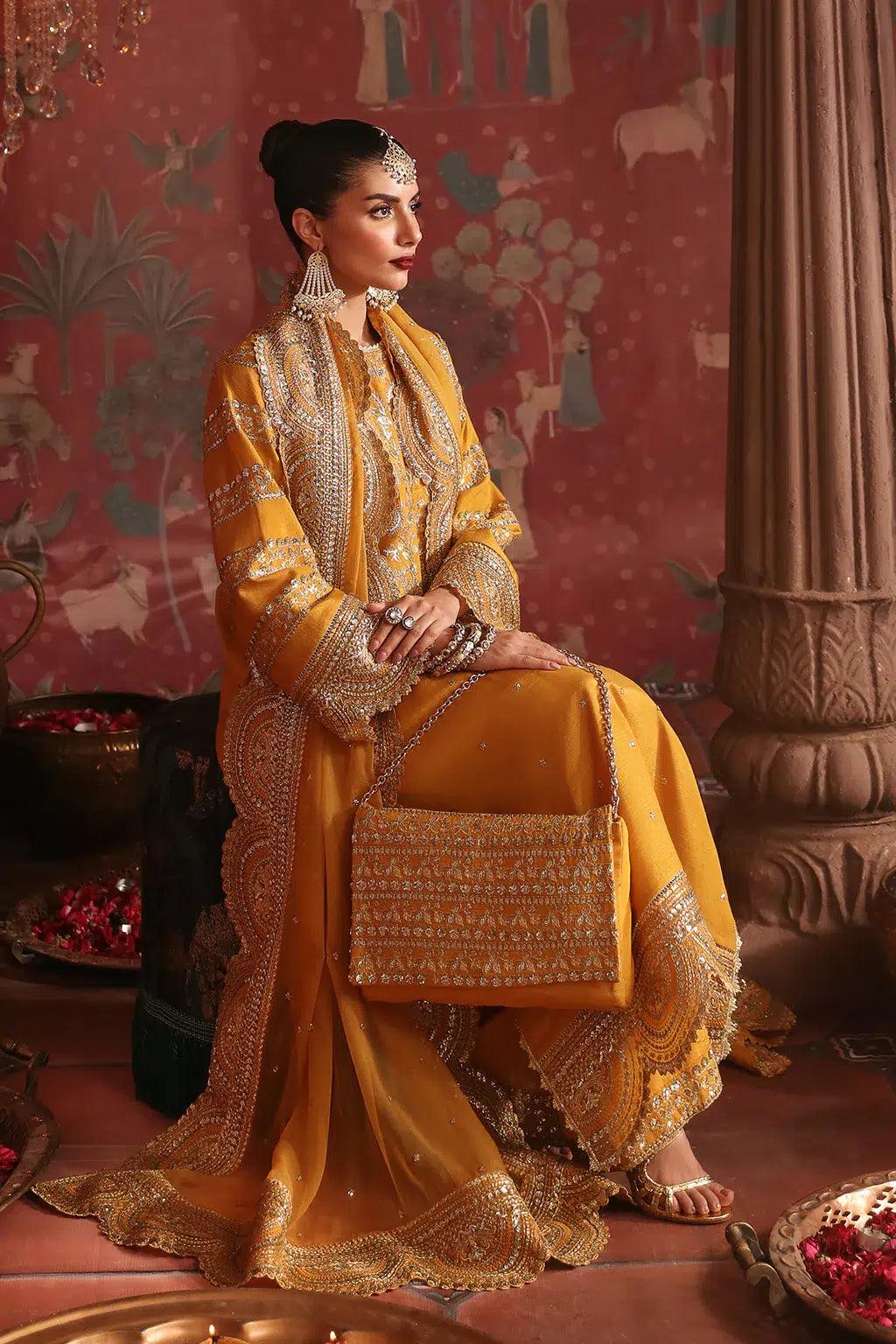 Afrozeh | Divani Silk Edit 23 | Shama - Aqsa Fabrics