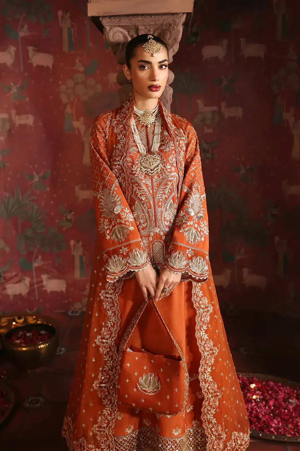 Afrozeh | Divani Silk Edit 23 | Zarish - Aqsa Fabrics