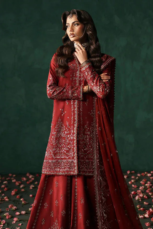 Afrozeh | Divani Silk Edit 25 |  Tajdaar - Aqsa Fabrics