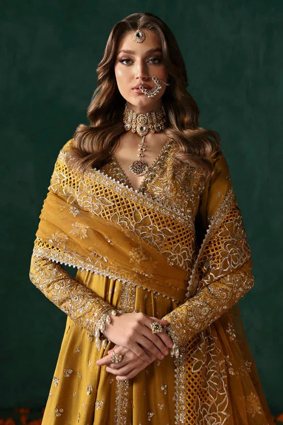 Afrozeh | Divani Silk Edit 25 |  Jahanbano - Aqsa Fabrics
