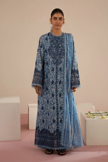 Afrozeh | Floral Charm 25 | Kalina - Aqsa Fabrics