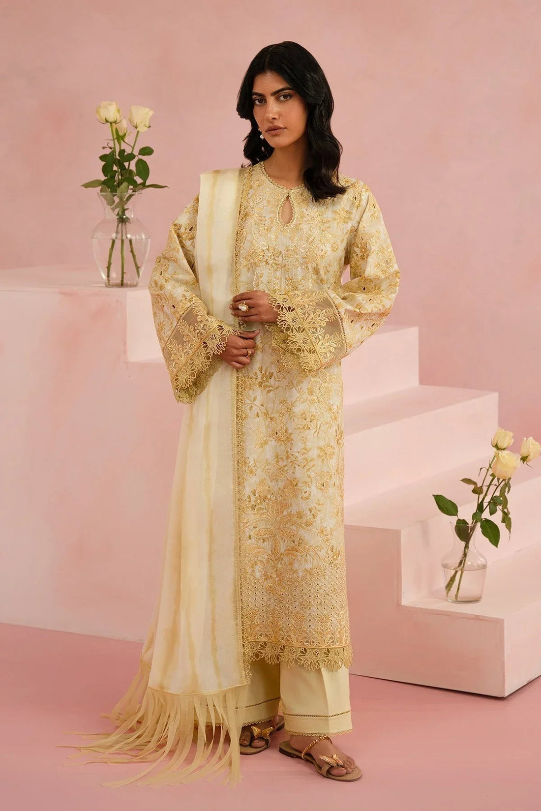 Afrozeh | Floral Charm 25 | Arbor - Aqsa Fabrics