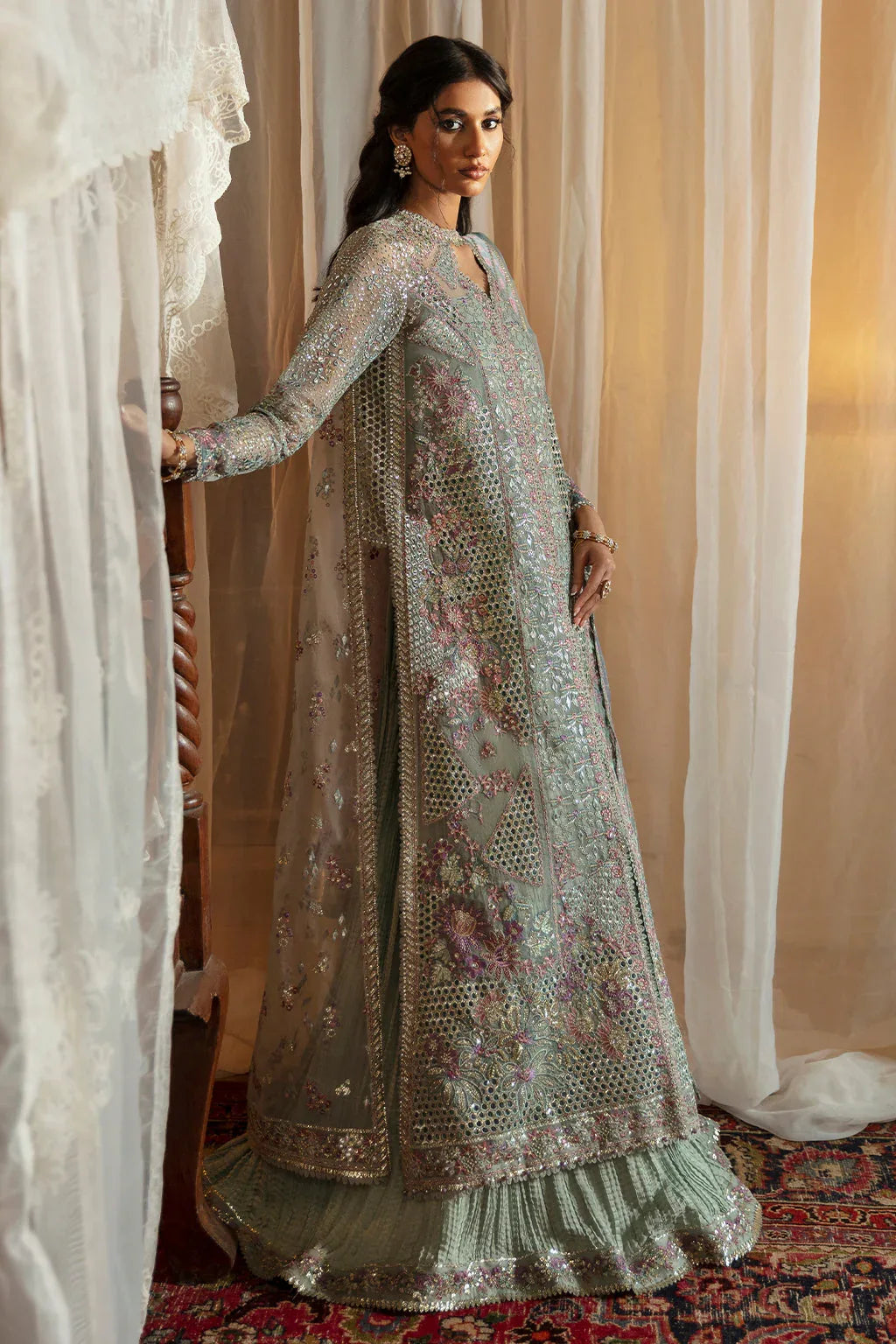 Afrozeh | Hayat Wedding Formals 24 | Tara - Aqsa Fabrics