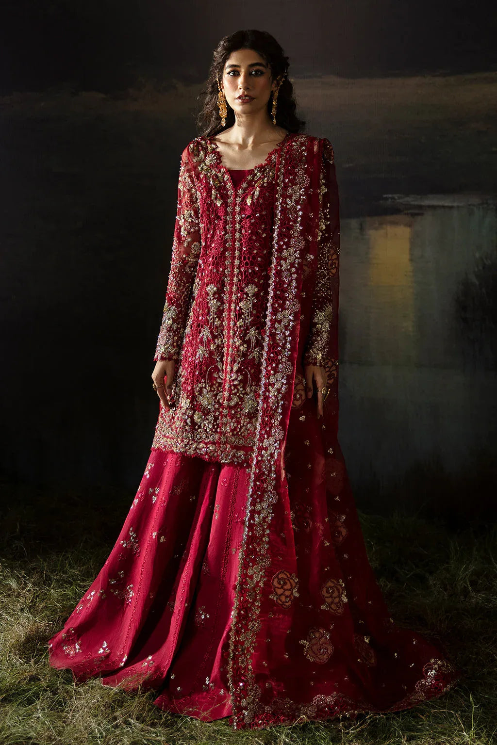 Afrozeh | Hayat Wedding Formals 24 | Abeer - Aqsa Fabrics