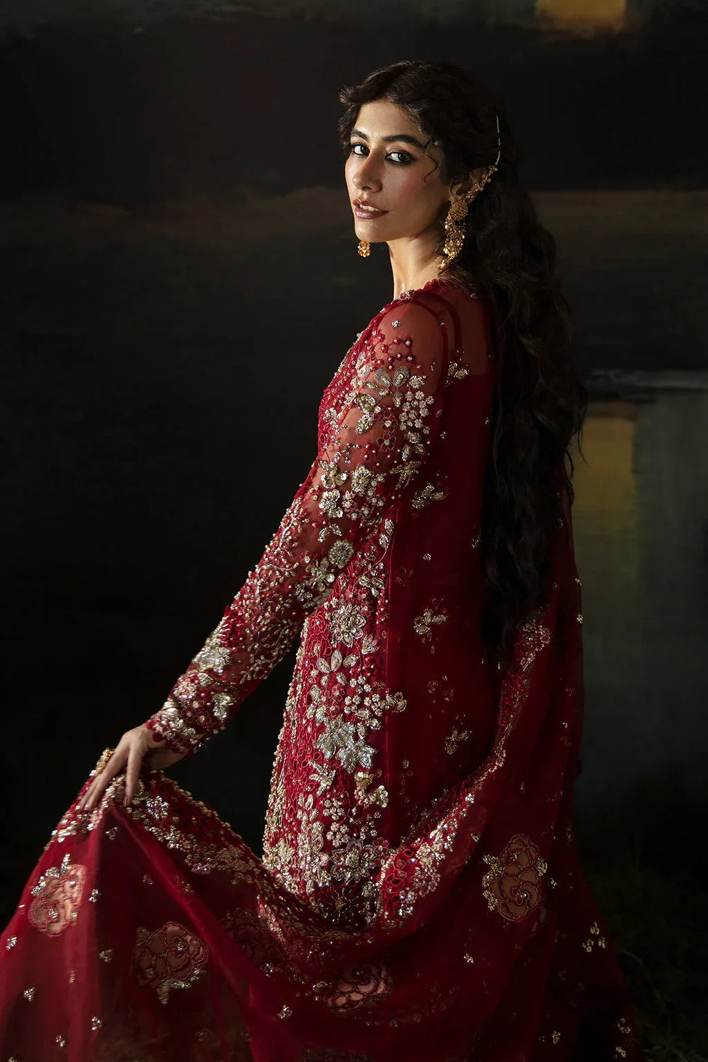 Afrozeh | Hayat Wedding Formals 24 | Abeer - Aqsa Fabrics