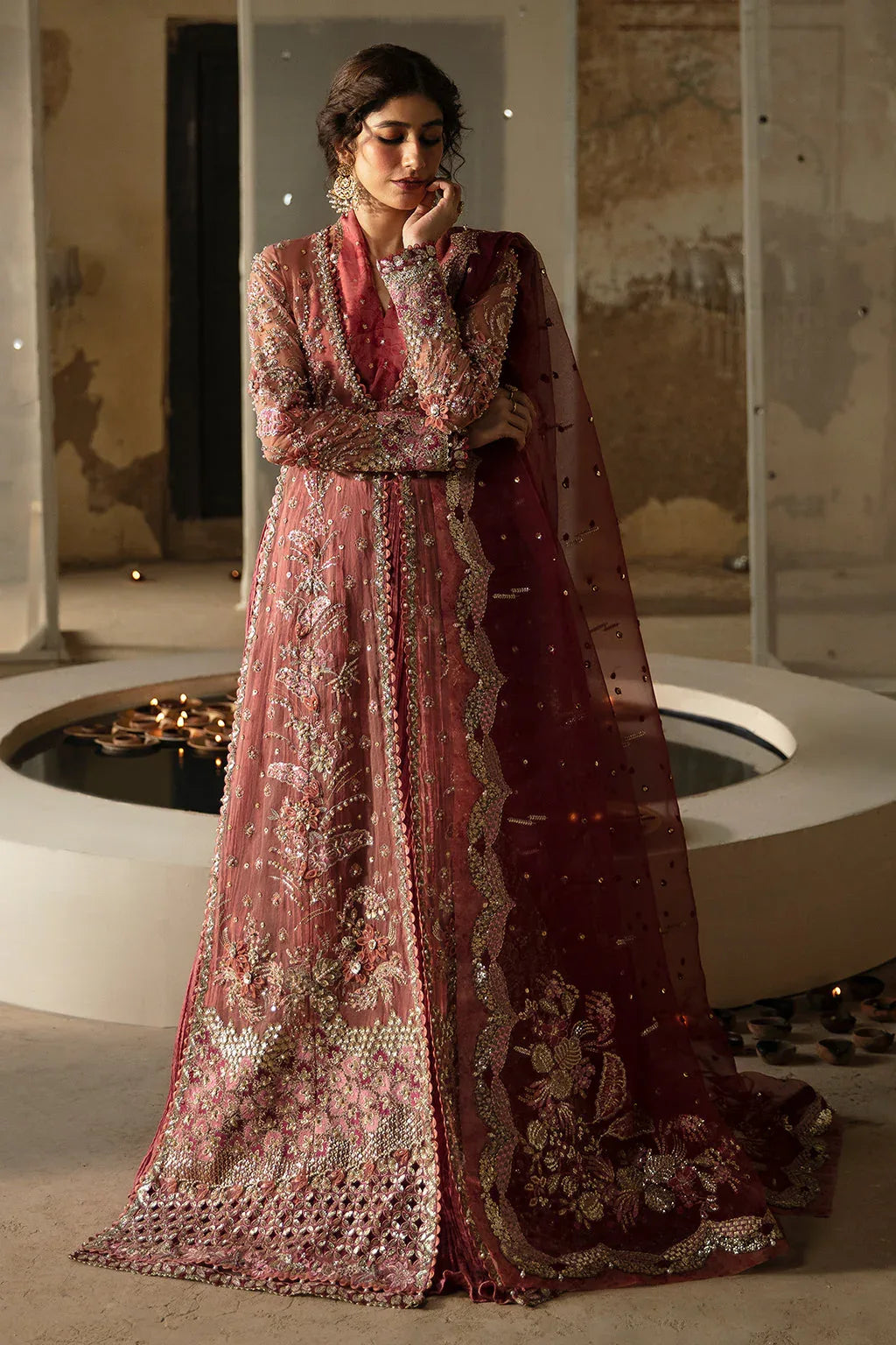 Afrozeh | Hayat Wedding Formals 24 | Mehreen - Aqsa Fabrics