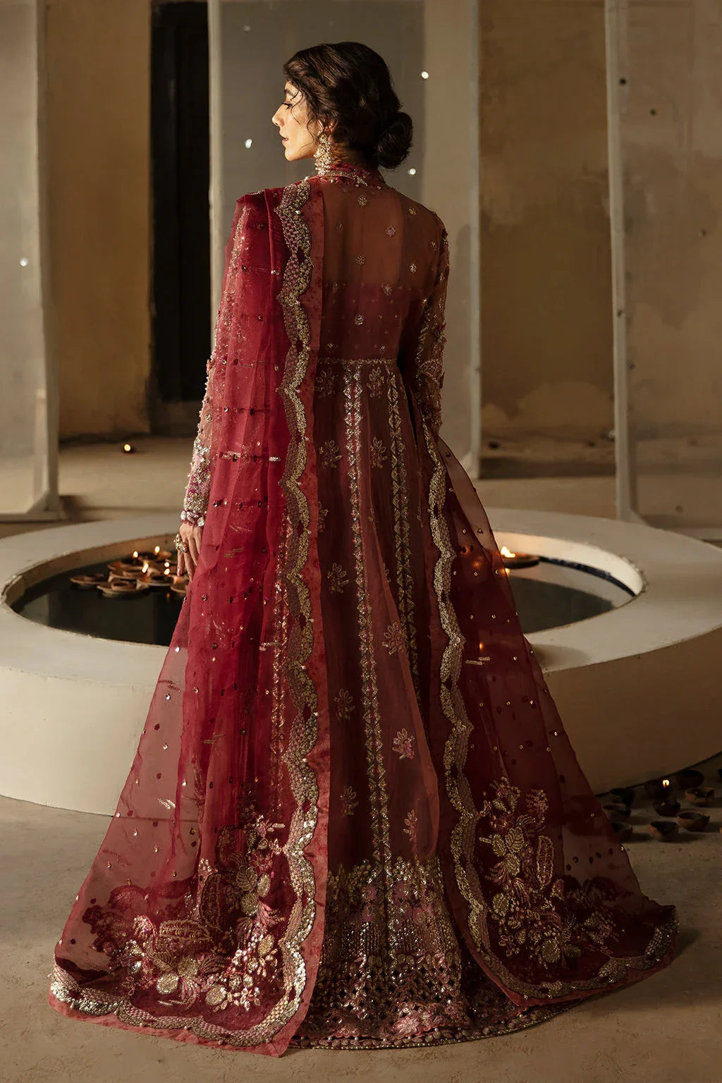 Afrozeh | Hayat Wedding Formals 24 | Mehreen - Aqsa Fabrics