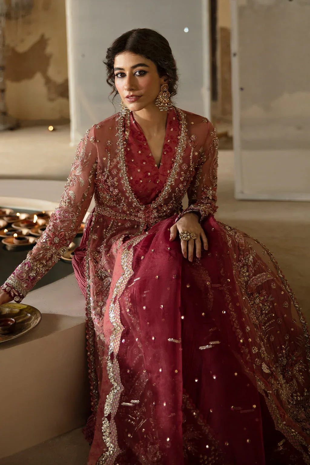 Afrozeh | Hayat Wedding Formals 24 | Mehreen - Aqsa Fabrics