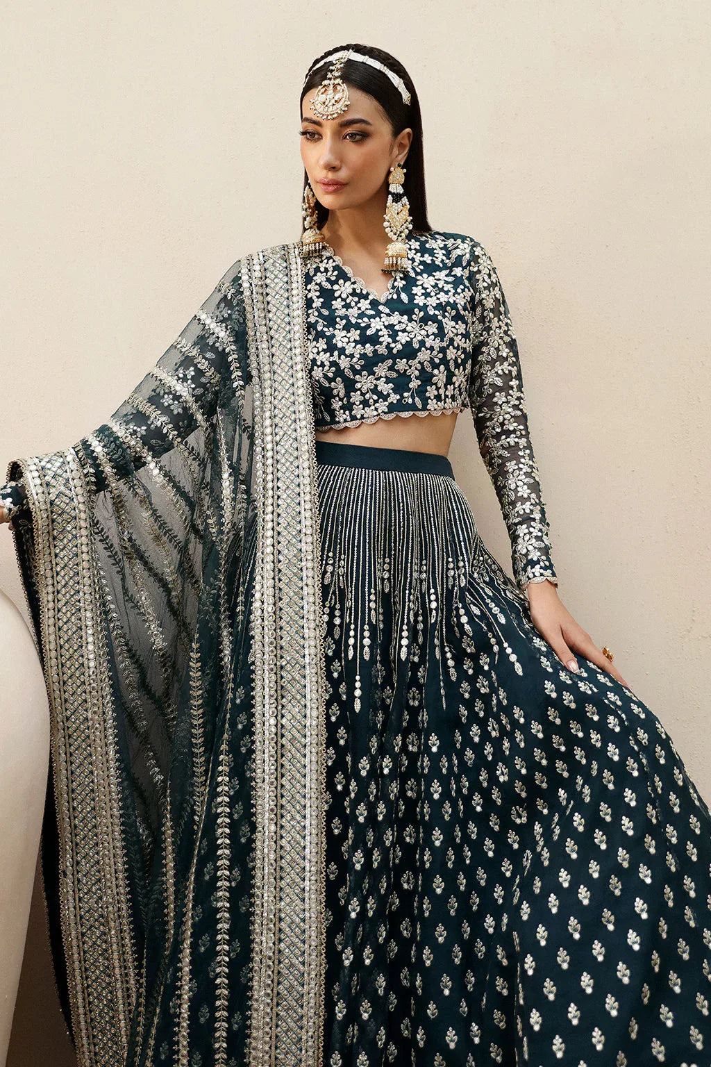 Afrozeh | Shehnai Wedding Formals 24 | Urooj - Aqsa Fabrics