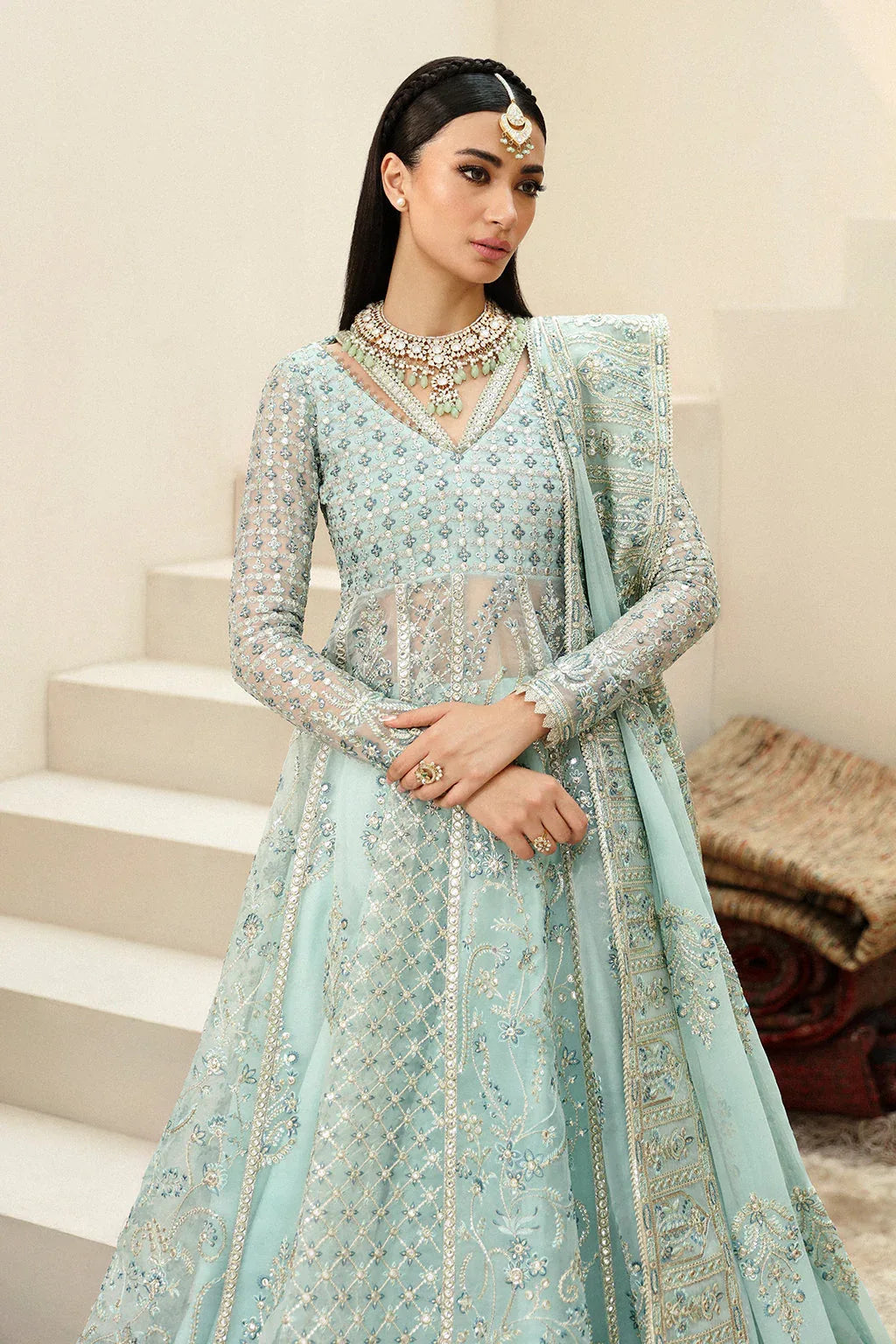 Afrozeh | Shehnai Wedding Formals 24 | Tazmeen - Aqsa Fabrics