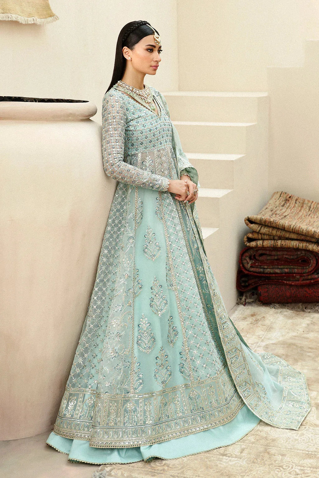 Afrozeh | Shehnai Wedding Formals 24 | Tazmeen - Aqsa Fabrics