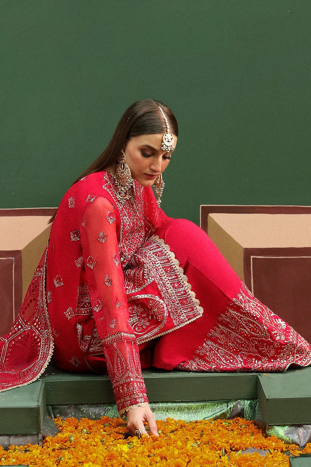Afrozeh | Shehnai Wedding Formals 24 | Hoor - Aqsa Fabrics