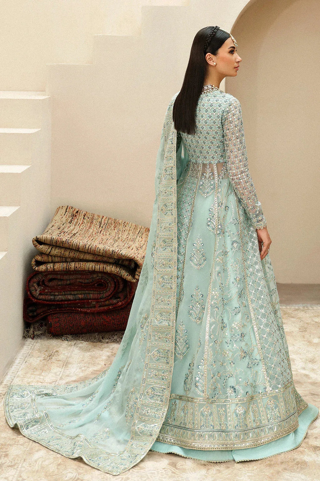 Afrozeh | Shehnai Wedding Formals 24 | Tazmeen - Aqsa Fabrics